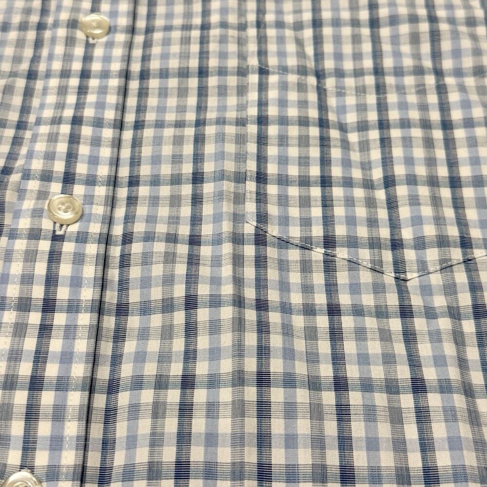 UNTUCKit Men’s XL Slim Fit Check Performance Shirt Long Sleeve Button Up - Picture 7 of 12